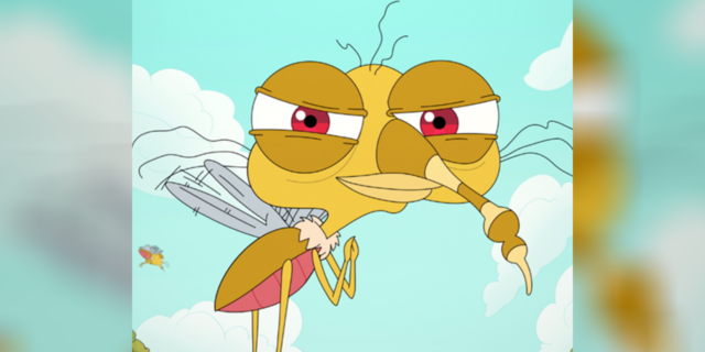 cartoon Mosquito from Big Mouth