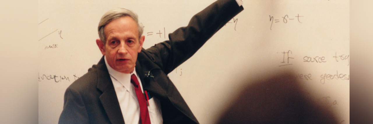 4 Famous People With Schizophrenia Breaking Stereotypes John Forbes Nash Jr. teaching
