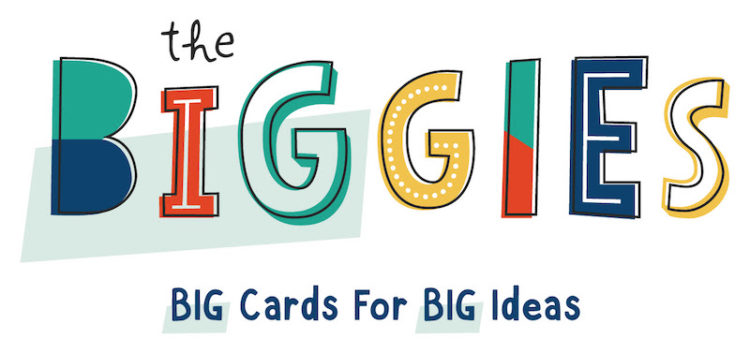 "The Biggies" logo big cards big ideas