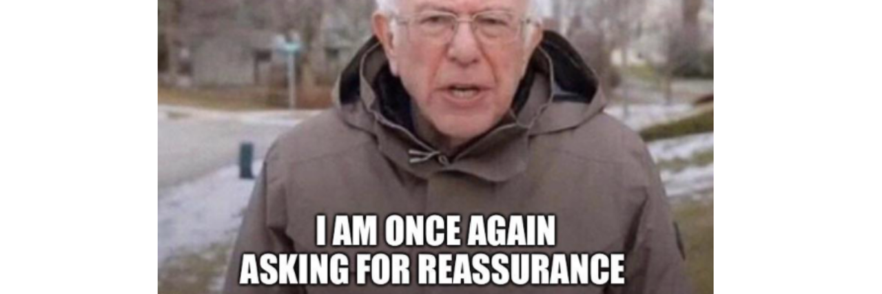 19 Mental Health Memes About Intrusive Thoughts I am once again asking for your support Bernie Sanders meme