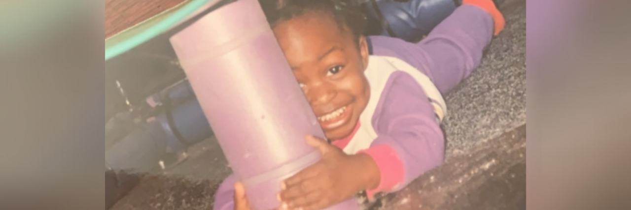 How Spanking and Corporal Punishment Can Lead to Self-Harm Little Black girl playing