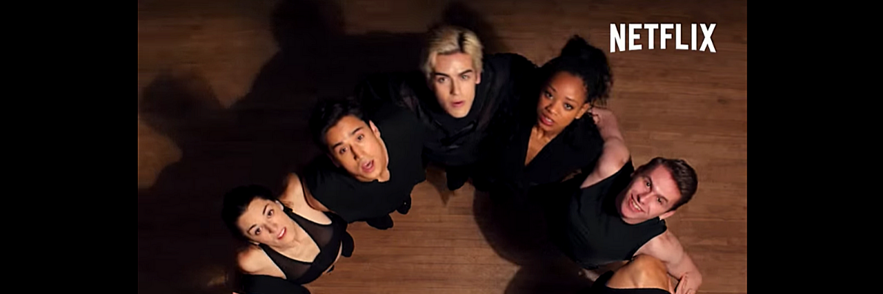 'Tiny Pretty Things' Shows the Reality of Abuse in Ballet A group of ballerina's huddled in a circle looking up