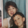 Maxine and her son when he was a child.