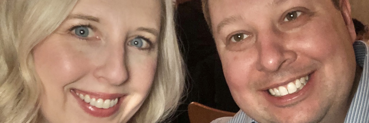 Reconciling Our Parenting Styles Raising a Child With Cystic Fibrosis Laura and her husband.