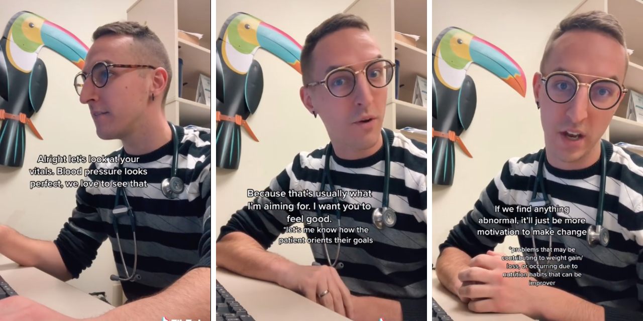 Doctor Shows How To Talk To Patients About Weight On TikTok