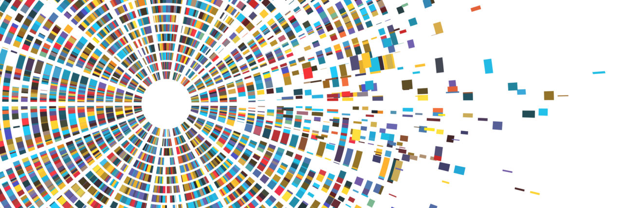 What You Should Know Before You Get Routine Genetic Testing Genome sequence map, chromosome architecture and genetic sequencing chart illustration