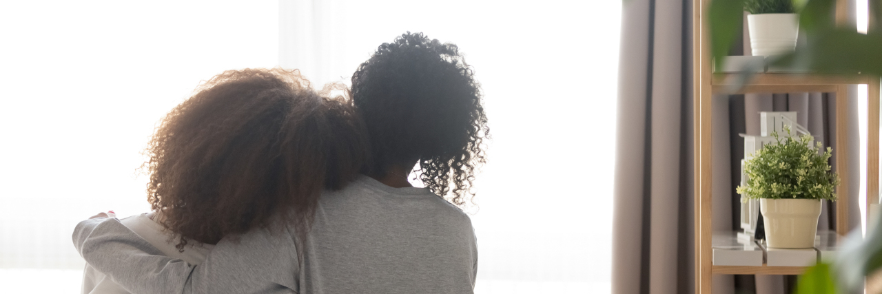 6 Ways to Support Someone With Primary Immune Deficiency Mother comforting daughter.