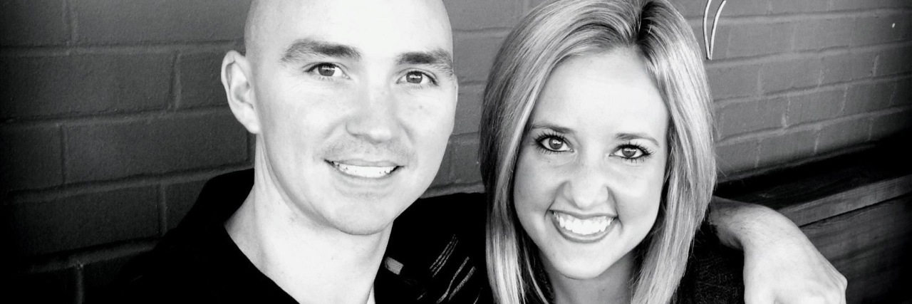 5 Digital Dating Tips for People With IBD Natalie with her husband.