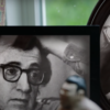 Dylan Farrow and Woody Allen in photoframes