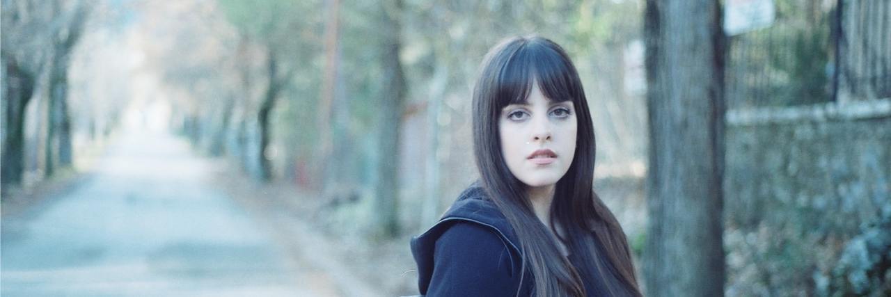 My 'Quiet' Borderline Diagnosis Is My Strength girl standing on a path