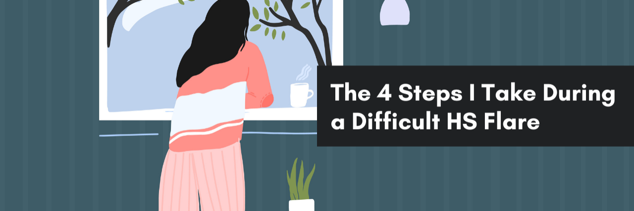 The 4 Steps I Take During a Difficult HS Flare