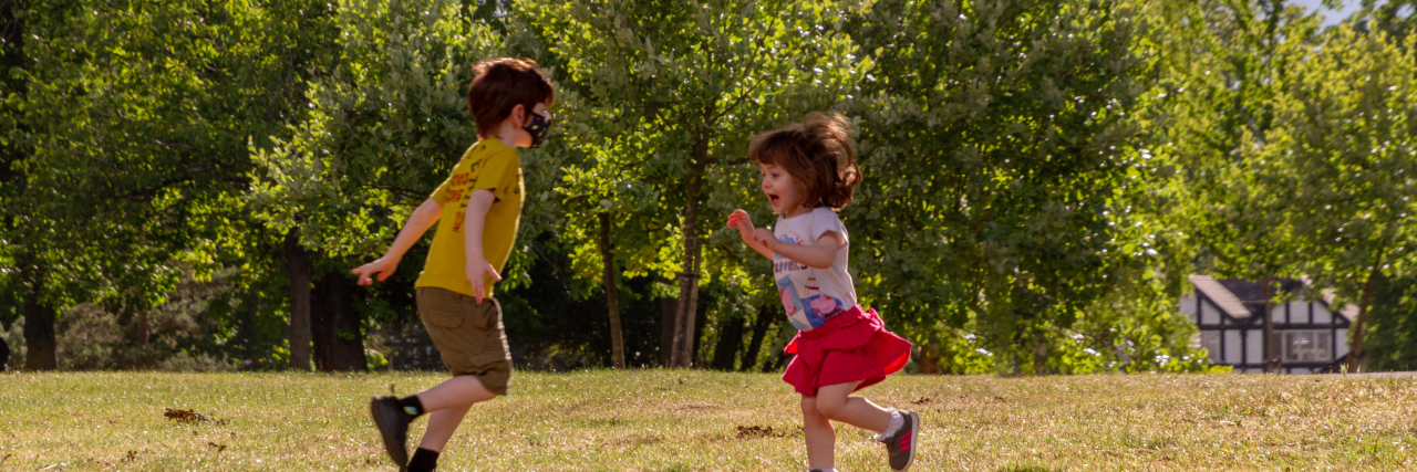 When My Daughter's Friend Criticized Her Speech Delay Children playing in a park.