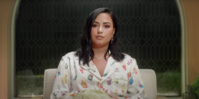 Demi Lovato's Documentary Is the Story of Trauma, Not Addiction Screenshot of Demi Lovato in her documentary Dancing With The Devil