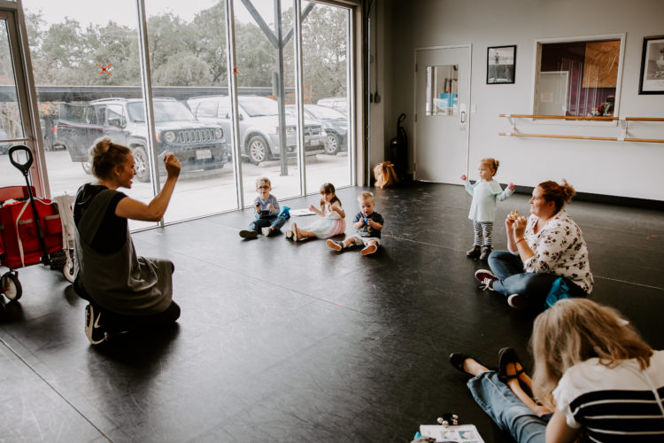 Madison's son in an inclusive classroom.