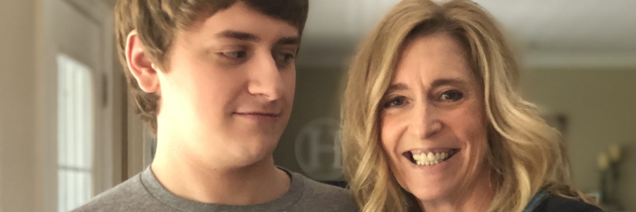 Stepping Aside So My Autistic Son Can Advocate for Himself Ryan with his mom Kathy.