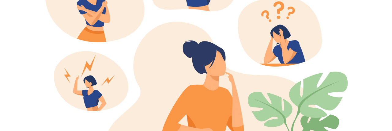 Mental Health Recovery Days for National Stress Awareness Month woman stressed