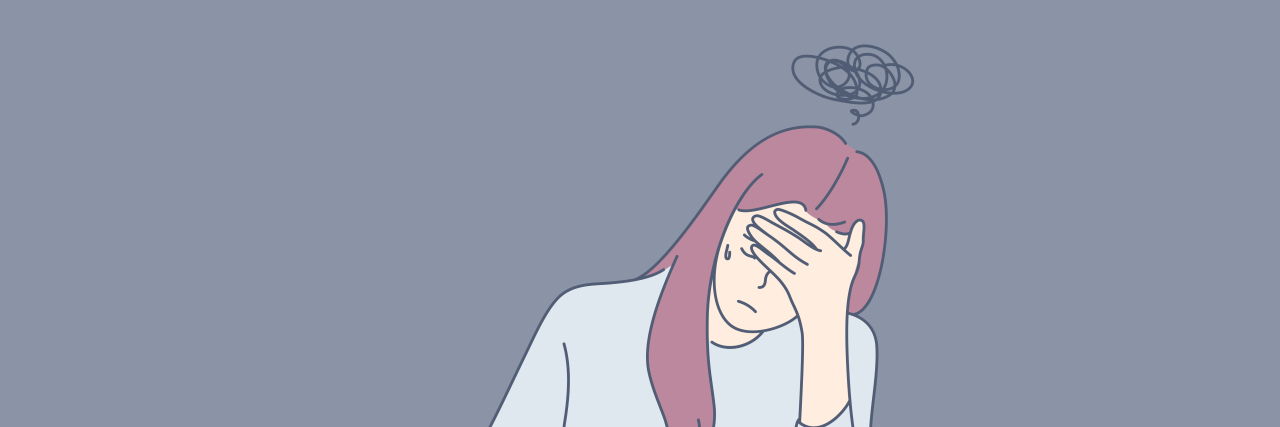 4 Ways to Separate Whether You're Stressed or Anxious Woman stressed out by papers and work around her.