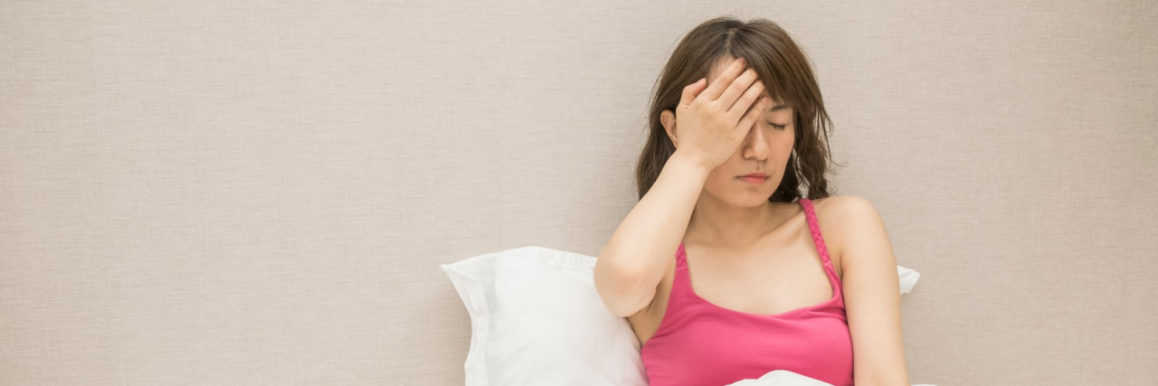 What Lupus Is Really Like Sick woman in bed at home