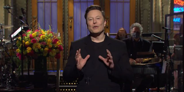 Elon Musk hosting Saturday Night Live.