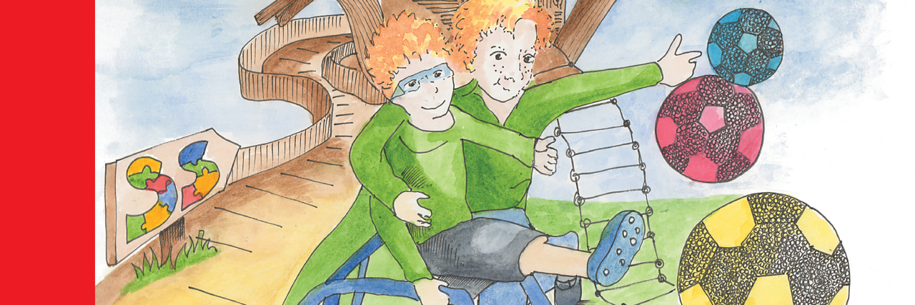 'Freddie and the High Flying Kick' Teaches Children About Disabilities Cover of disability book "Freddie and the High Flying Kick."