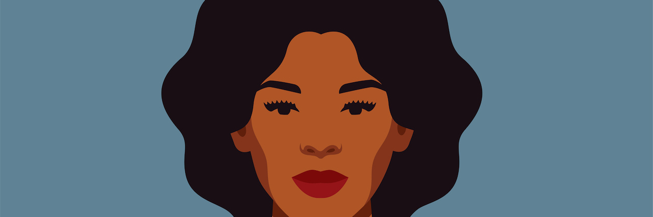 Signs and Symptoms That Show Your Crohn's Disease May Be Worsening Illustration of Black woman smiling slightly and looking directly ahead