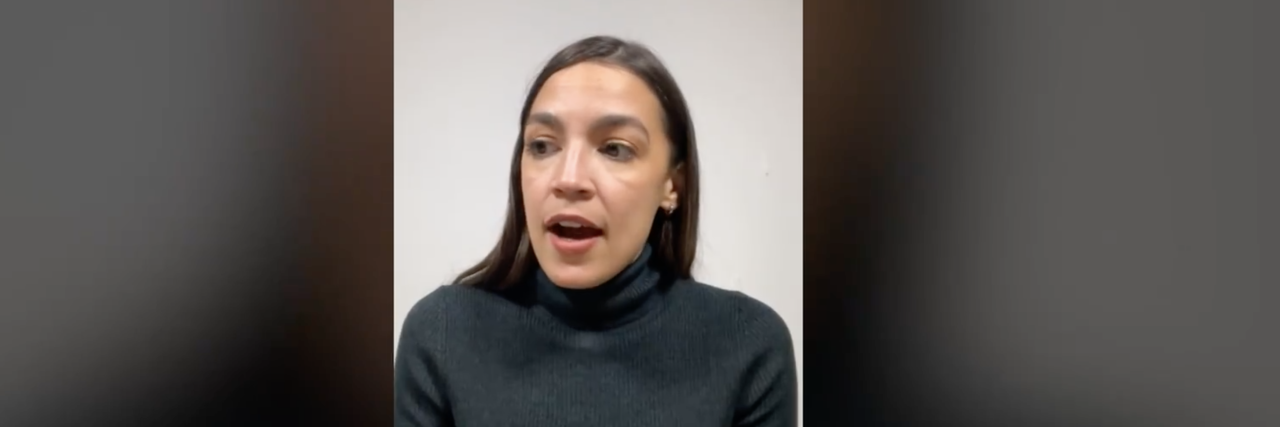 Alexandria Ocasio-Cortez on Instagram Live