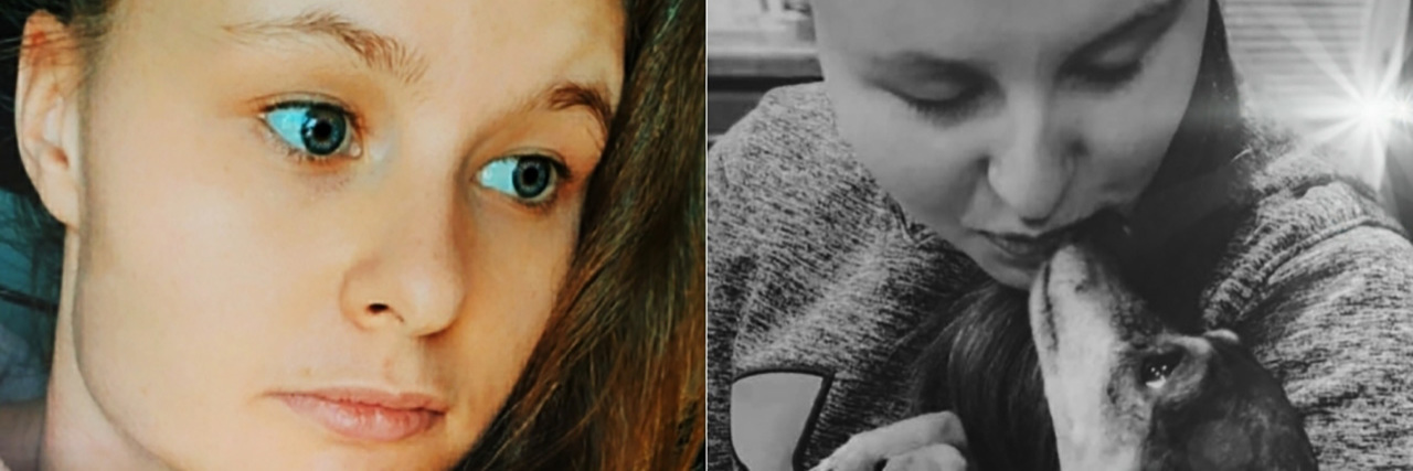 The Importance of Diagnosis for Girls on the Autism Spectrum Mariah holding a puppy.