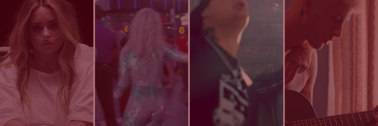 20 Songs to Listen to During Mental Health Awareness Month Demi Lovato, Hayley Williams, Machine Gun Kelly and Good Charlotte all singing their own songs