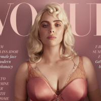 Billie Eilish on the cover of British Vogue