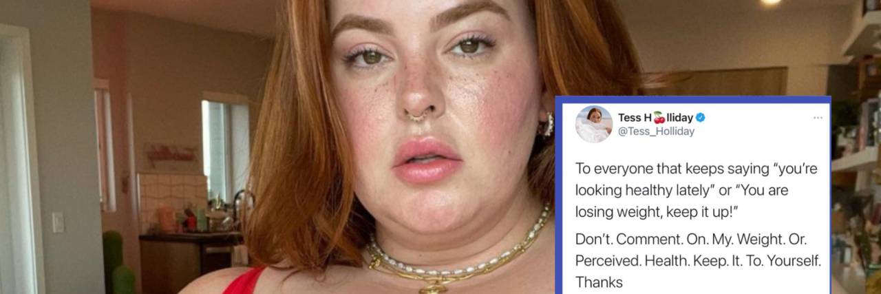 Tess Holliday Shows Atypical Anorexia Is Still Anorexia Tess Holiday speaking up about her body image critics