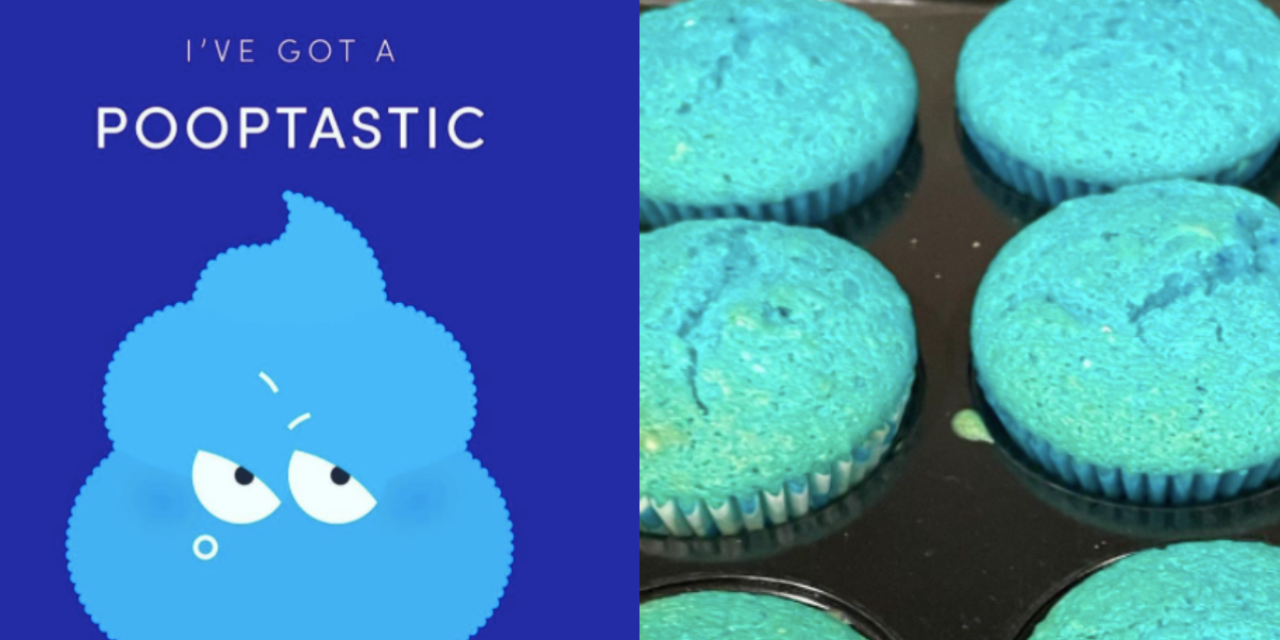 Why People Are Using Muffins To Turn Their Poop Blue