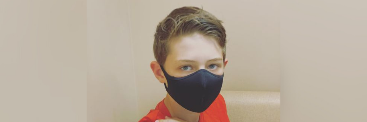 Why Our 12-Year-Old Son Was Eager to Get the COVID-19 Vaccine Boy who just received the COVID-19 vaccine.