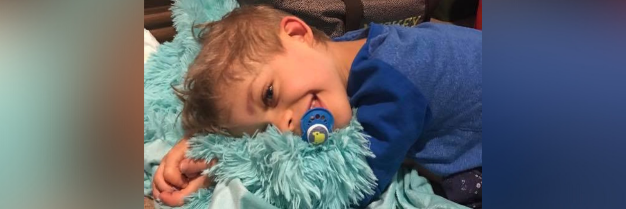 To the Therapists Who Support Kids With Disabilities, From a Grateful Sister Hailey's brother Mickey.