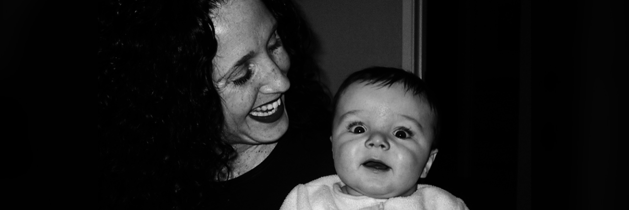 Parenting a Child on the Autism Spectrum, 'It Goes So Fast' Baby Elijah and Mama Shari in early 2003.