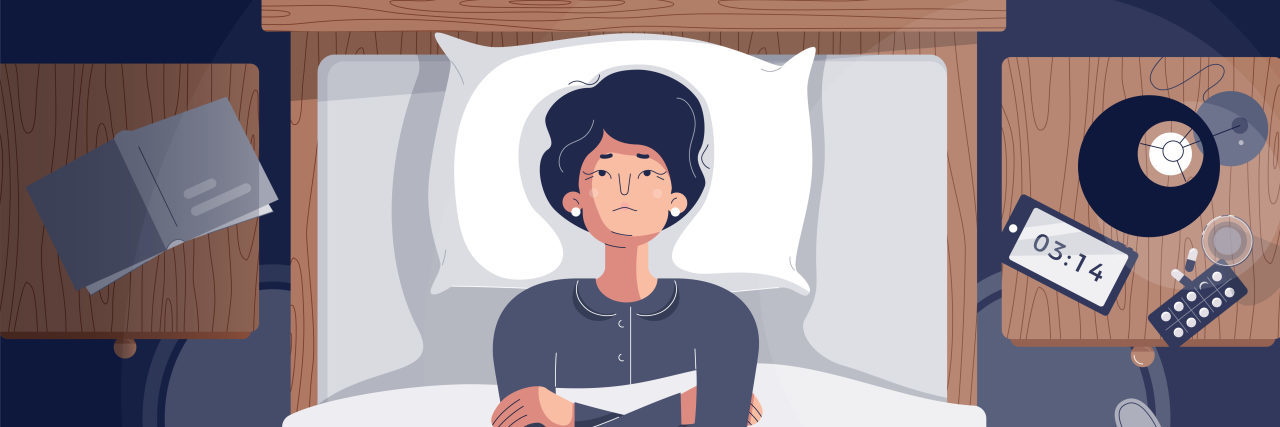 Living With Cervicogenic Headache: What I Wish Doctors Understood Woman lying in bed with headache.