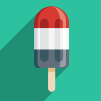 Banner of a popcicle that reads: "3 IBD-Friendly Treats For Summer"