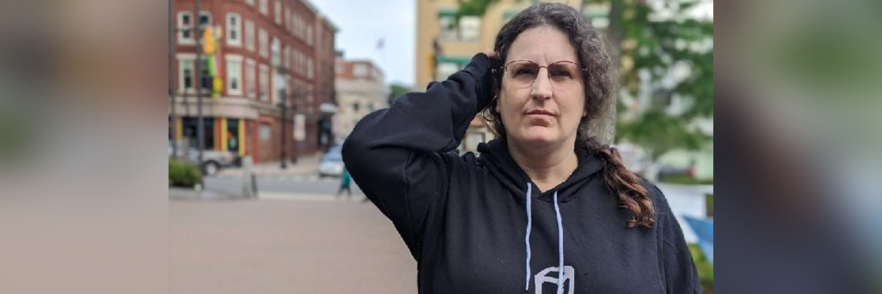 Ketamine Infusions Have Given Me Back My Life Photo of contributor outside in a park area with city behind her