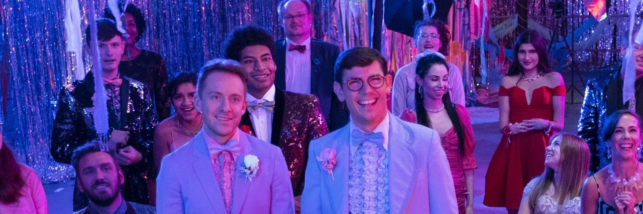 What 'Special' Taught Me About Accepting My Cerebral Palsy Party scene from the TV show "Special."