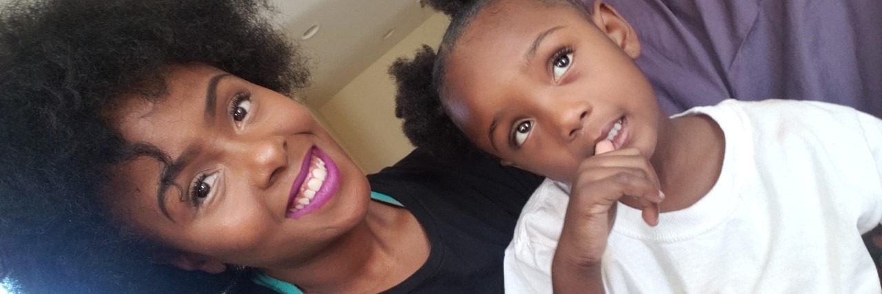 Raising a Child With Sickle Cell Disease photo of the contributor and her daughter
