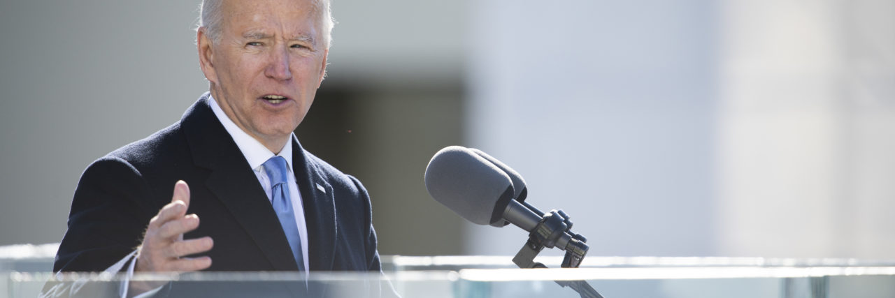 KHN: Biden’s July Executive Order Includes Drug Pricing Provisions President Joe Biden address the crowd and nation during the 59th Presidential Inauguration ceremony in Washington, Jan. 20, 2021. President Joe Biden and Vice President Kamala Harris took the oath of office on the West Front of the U.S. Capitol. (DOD Photo by Navy Petty Officer 1st Class Carlos M. Vazquez II)