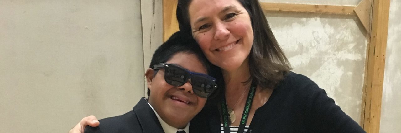 Parents, You Are the Expert on Your Child With a Disability Michelle with her son.