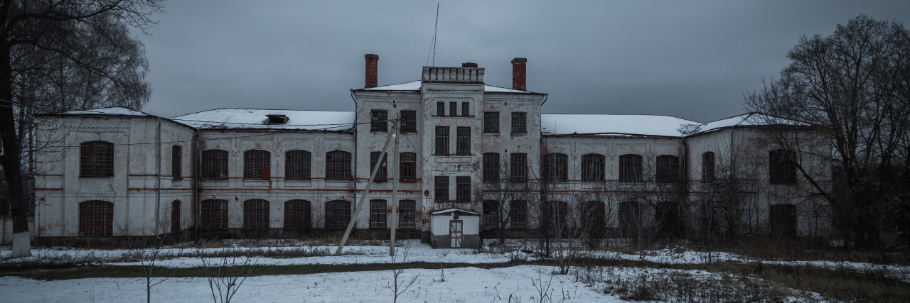Abandoned mental hospital.