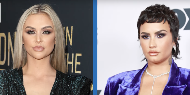 Demi Lovato Shouldn’t Be Shamed for Their Addiction Recovery Process screenshot of Demi Lovato and Lala Kent