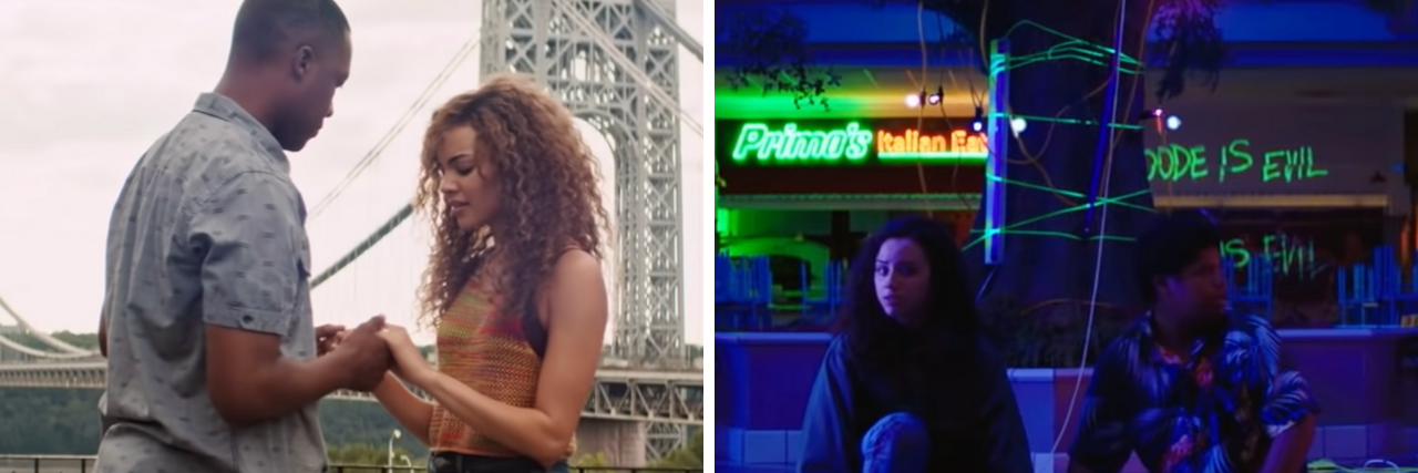 Beat the Summertime Blues by Watching These Movies and TV Shows photo showing "In The Heights" couple from HBO and kids from Netflix's "Fear Street Part 1: 1994"