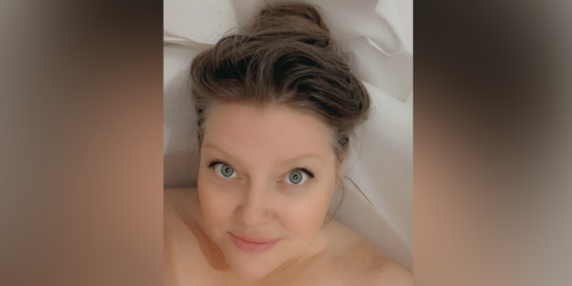 Why I'm Speaking Out About Lichen Sclerosus Photo of contributor soaking in the bath