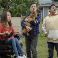 Sophie Kim and the cast of "The Healing Powers of Dude."