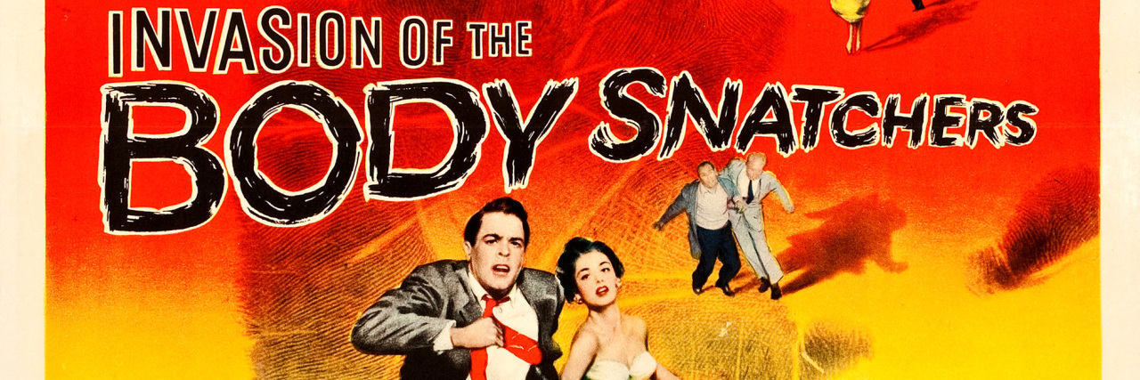 Invasion of the Body Snatchers movie poster from 1956.