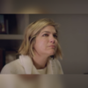Selma Blair looking thoughtfully up at the camera in her new documentary for Discovery plus