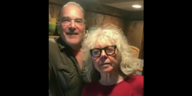 Mandy Patinkin and his wife Kathryn Grody.