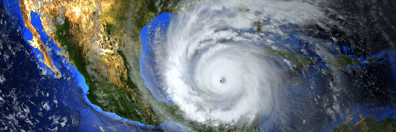 Why I Brought My Stuttering T-Shirt When Evacuating Hurricane Ida Hurricane approaching the American continent.